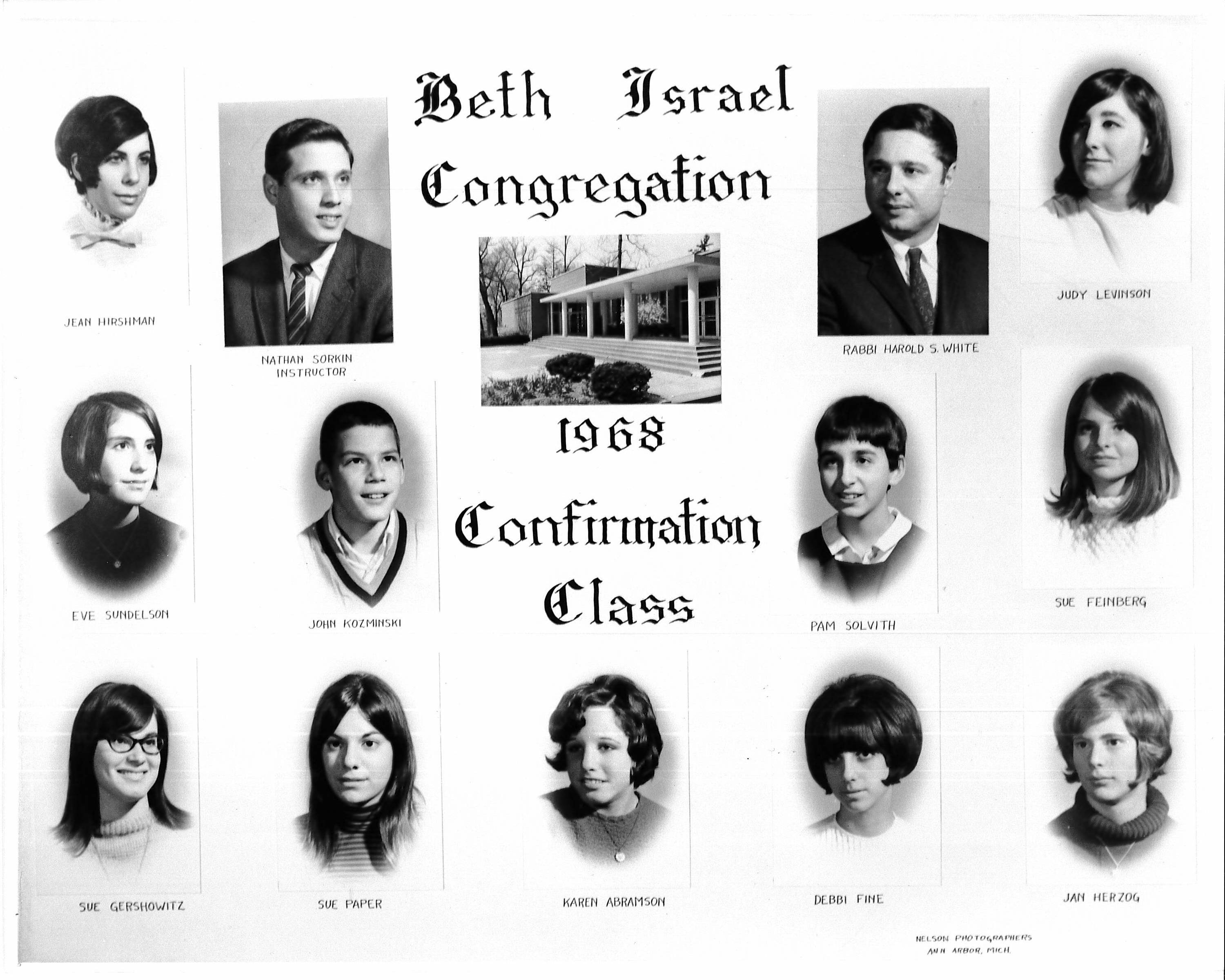 1968 confirmation class.